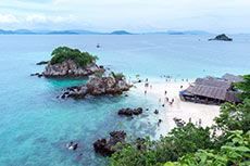 ทัวร์เกาะไข่ ครึ่งวัน + ทัวร์ทะเลแหวก
