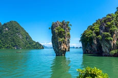 ภูเก็ตแฟนตาซี + ทัวร์เกาะพีพี V.I.P เรือใหญ่ + ทัวร์อ่าวพังงา แคนู เรือหางยาว