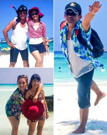 คุณเหมียว และครอบครัว ใช้บริการท่องเที่ยวภูเก็ตแฟนตาซี Phuket Fantasea