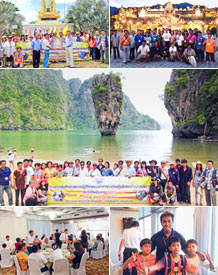 คณะศึกษาดูงาน จังหวัดระยอง รุ่นที่ 5 ใช้บริการท่องเที่ยวภูเก็ตแฟนตาซี Phuket Fantasea