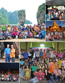 คณะศึกษาดูงาน จังหวัดระยอง รุ่นที่ 1 ใช้บริการท่องเที่ยวภูเก็ตแฟนตาซี Phuket Fantasea