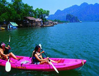 ทัวร์พายเรือคายัค อ่าวท่าเลน