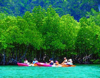 ทัวร์พายเรือคายัค อ่าวท่าเลน