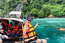 ทัวร์เกาะพีพี เรือหางยาว (เรือเฟอร์รี่)