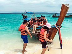 ทัวร์เกาะพีพี เกาะไม้ไผ่ (เรือใหญ่)