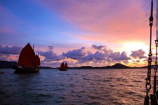 ทัวร์อ่าวพังงา ซันเซท (เรือสำเภา)