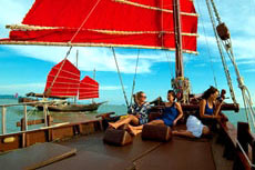 ทัวร์อ่าวพังงา ซันเซท (เรือสำเภา)