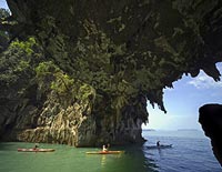 ทัวร์อ่าวพังงา แคนู (เรือหางยาว)