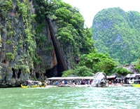 ทัวร์อ่าวพังงา แคนู (เรือหางยาว)