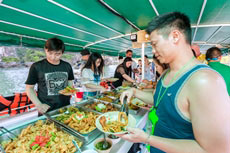 ทัวร์อ่าวพังงา แคนู ซันเซท (เรือใหญ่)