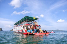 ทัวร์อ่าวพังงา แคนู ซันเซท (เรือใหญ่)