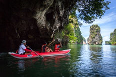 ทัวร์อ่าวพังงา แคนู ซันเซท (เรือใหญ่)